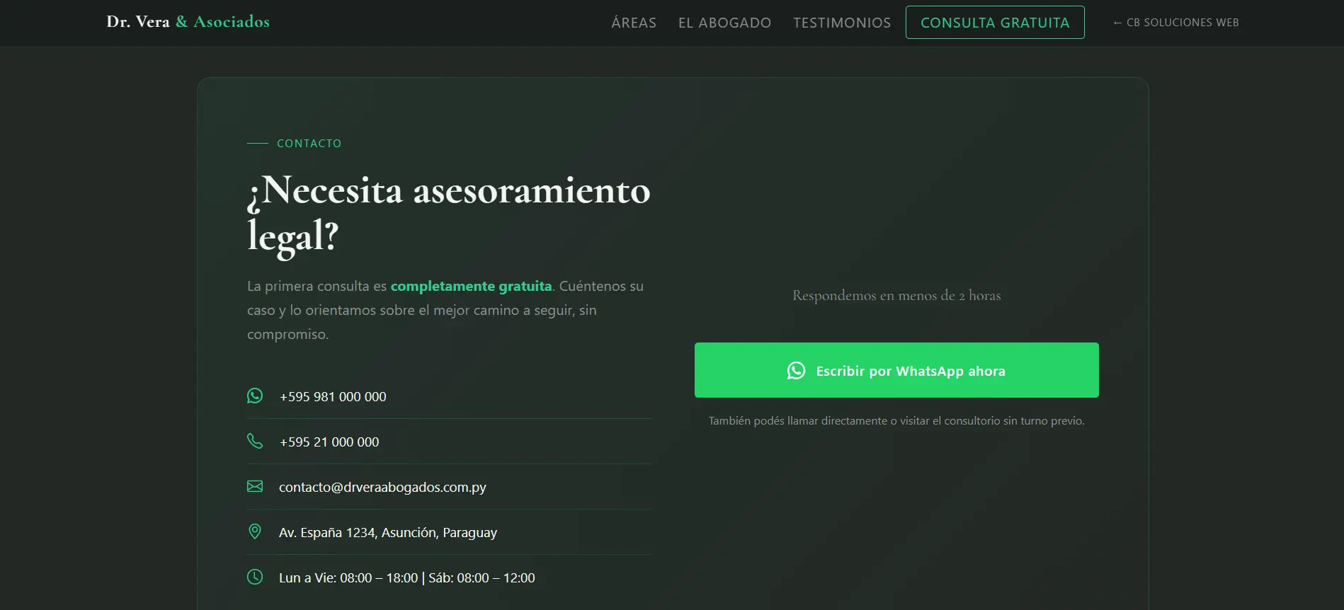 Dr.VerayAsociados-Contacto