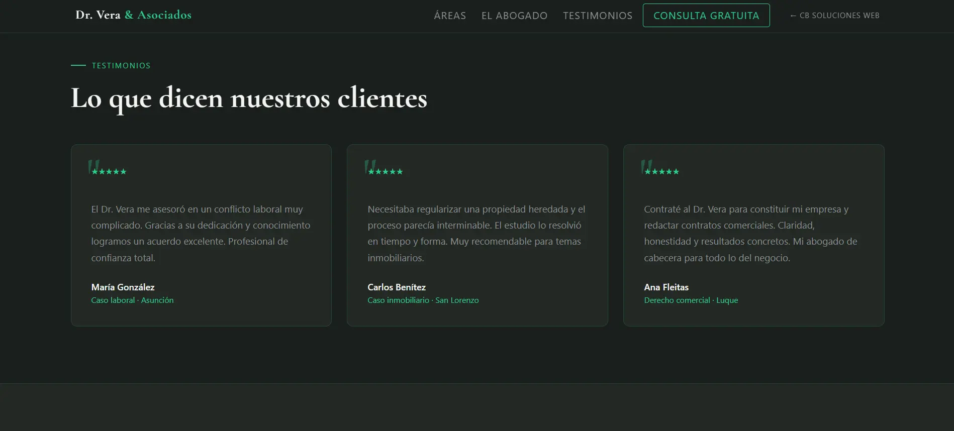 Dr.VerayAsociados-Testimonios