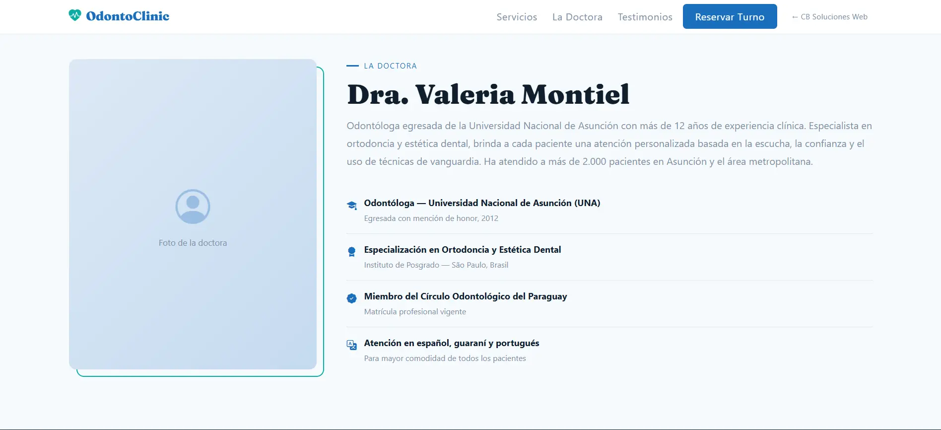 Odontoclinic-Doctora